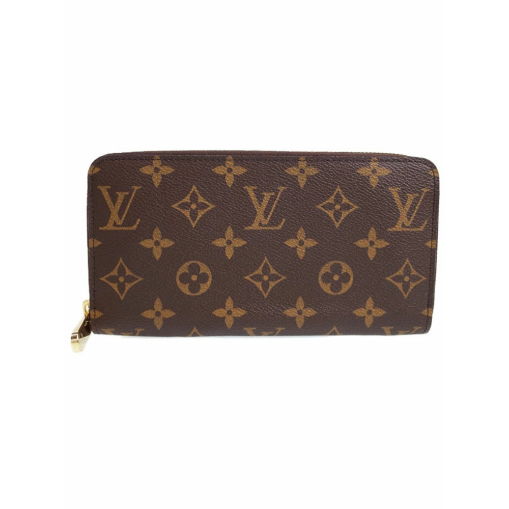 Louis Vuitton Monogram Zippy Wallet Round Zipper Long